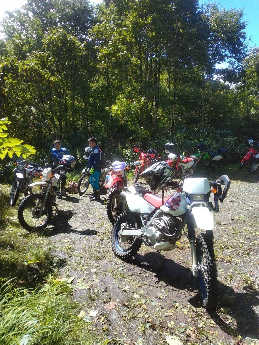 BikeyaNishimura's tweet photo. 南蔵王林道⛰️先日のオフロード #バイクの日 https://t.co/zz3OxxJhPg