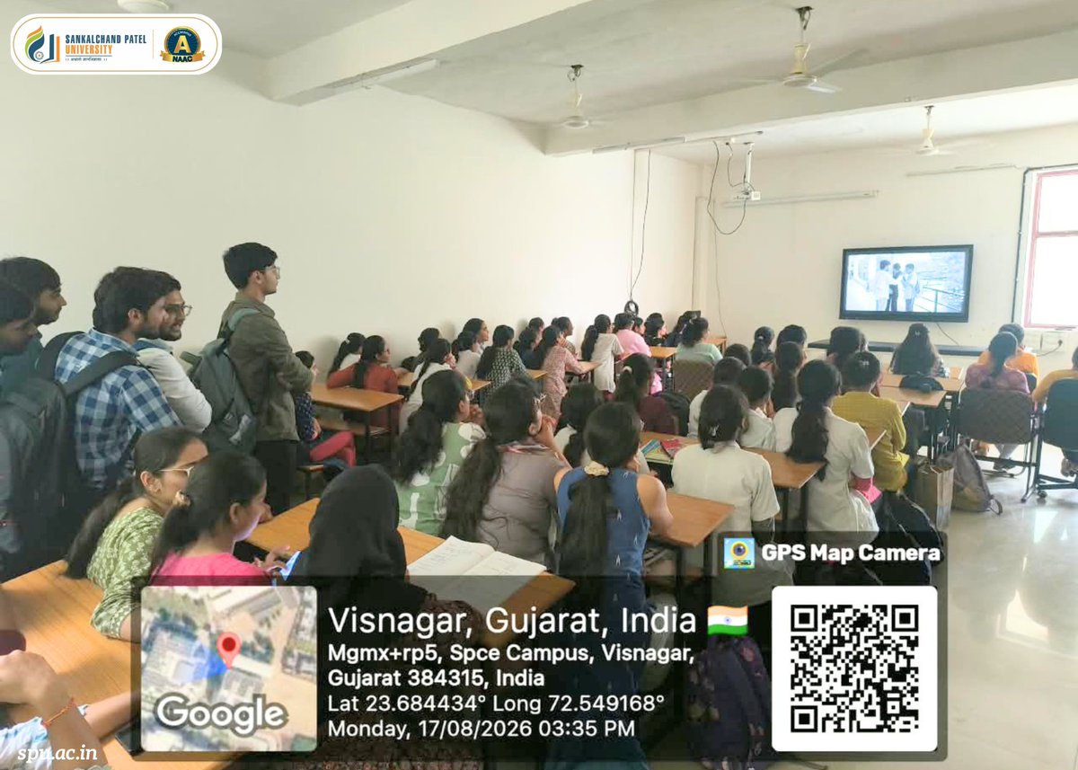 spuvsn's tweet photo. To promote a respectful, empathetic, and ragging-free environment, Nootan College of Physiotherapy, a constituent institute of Sankalchand Patel University, Visnagar, successfully conducted the Anti-Ragging Awareness Role Play Event 2026! 
#AntiRagging #NootanCollegePhysiotherapy https://t.co/TKvE6GCKfQ