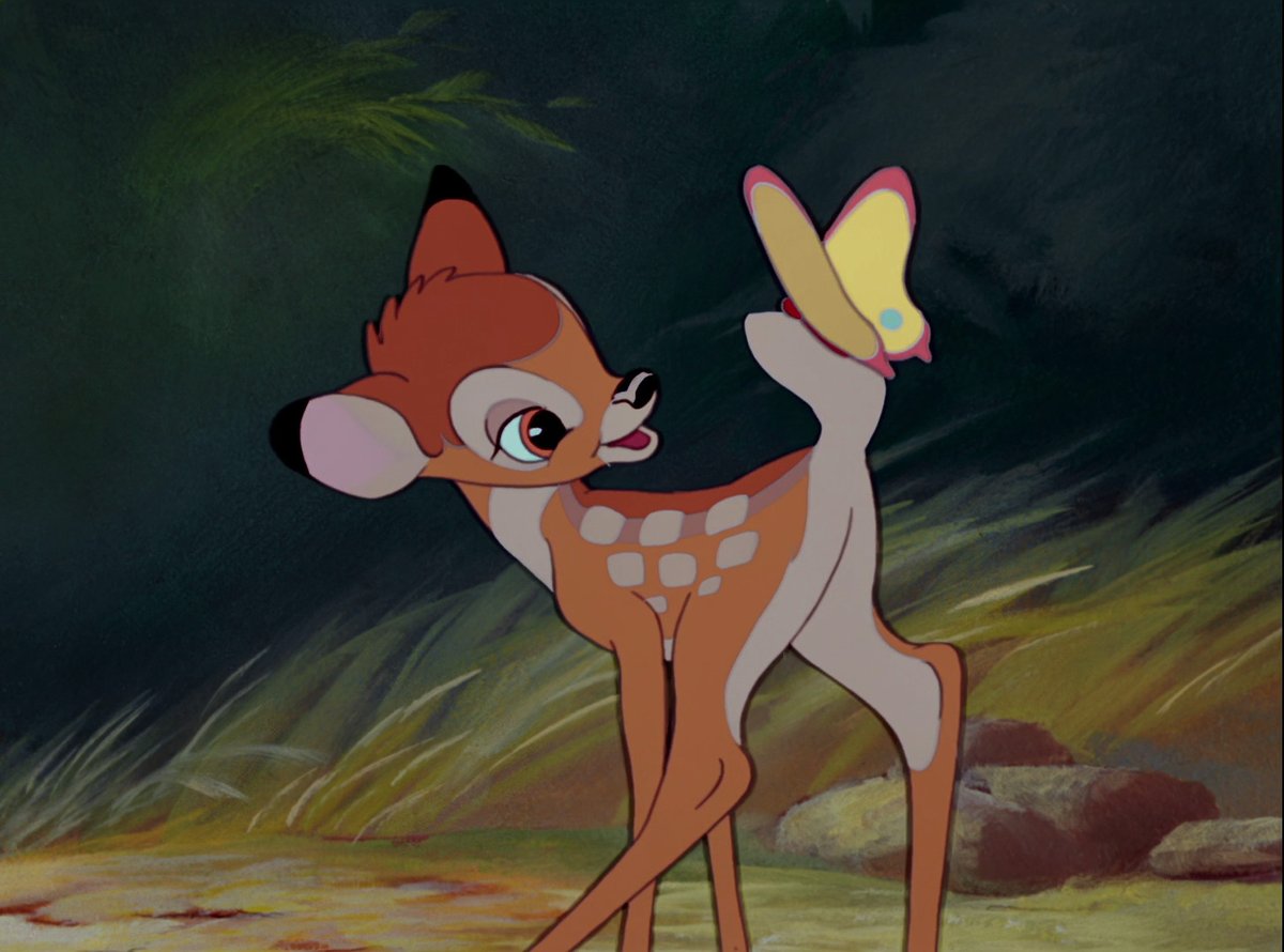 DisneyReact's tweet photo. 🎂 Un día como hoy hace 84 años se estrenaba 'Bambi' 🦌🐰

Una de las películas más importantes y reconocibles de Disney que ha dejado huella en las infancias de varias generaciones https://t.co/7iMfV93rs1