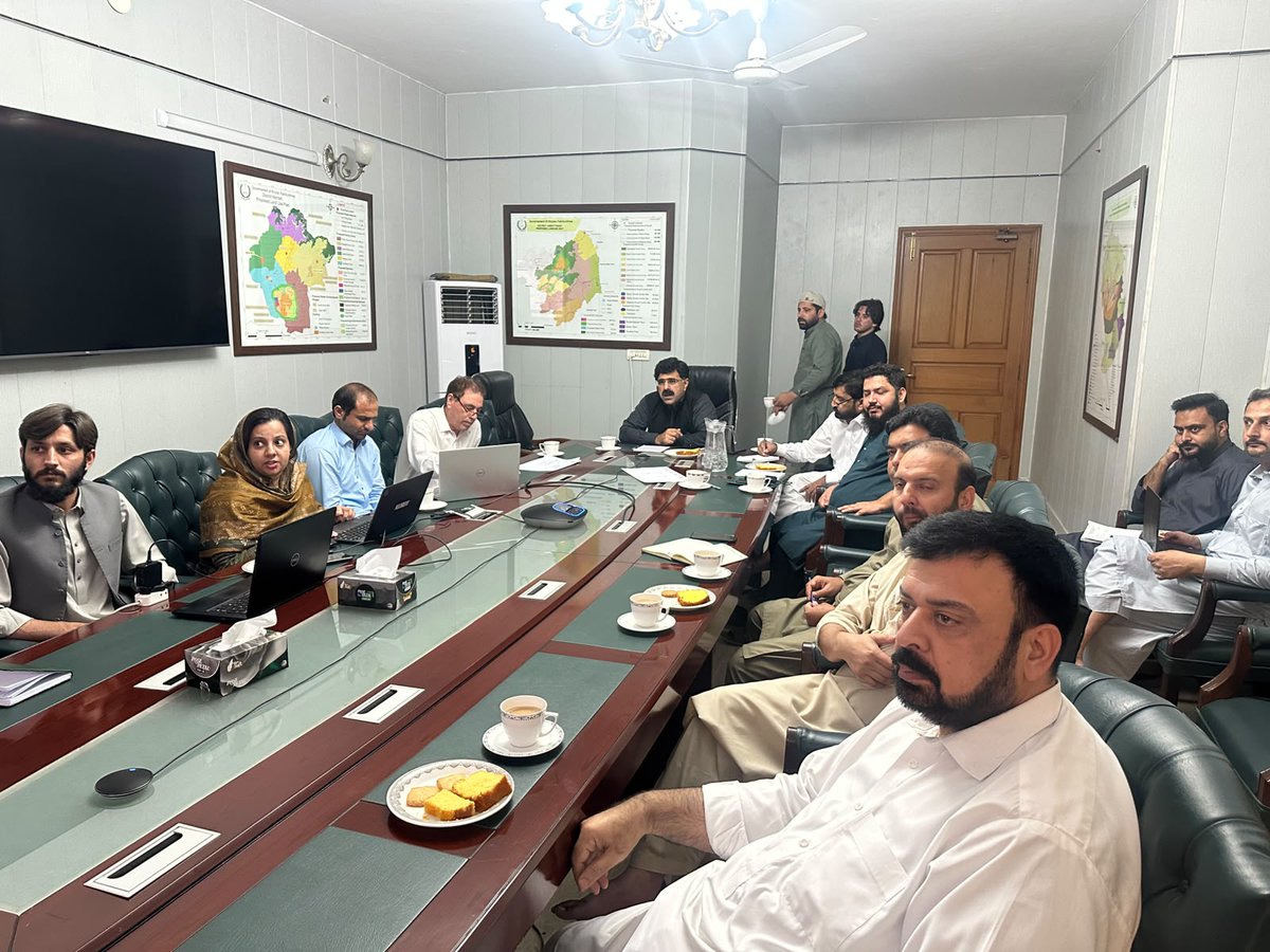UPU_KP's tweet photo. A meeting on D.I.Khan Master Plan held under the Chairmanship of the Executive Director, UPPU, P&amp;D Department on 19-08-2026. https://t.co/cfJHJ551Hc