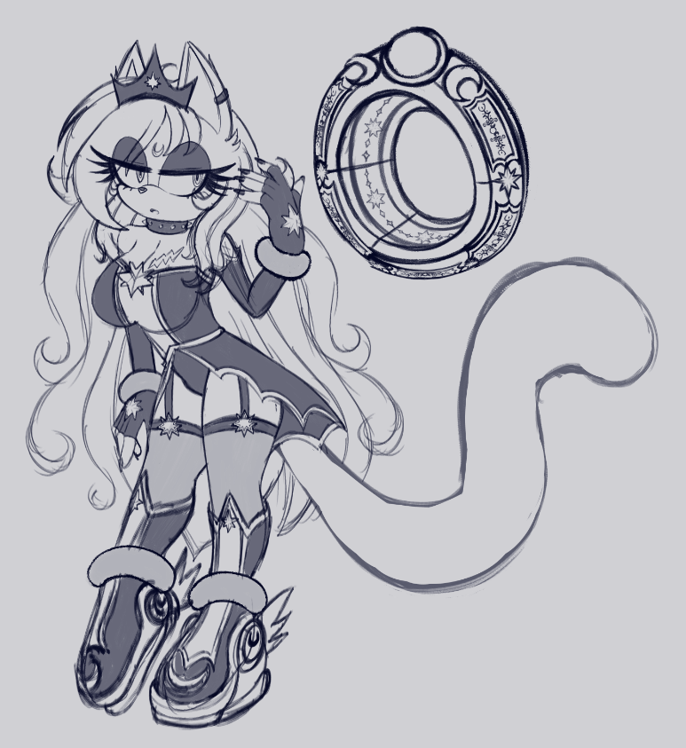 corvluna's tweet photo. Last wip for tonight, tired &amp; sore 🥹👍 https://t.co/FhaNPge0D0