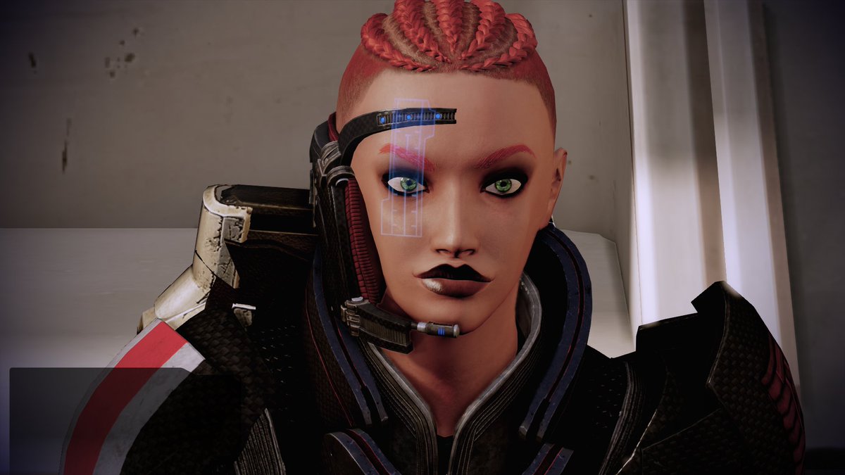 ADLegend21's tweet photo. Kallen(red), Kayla (purple), and Adam Shepard. I'm the GOAT at Bioware CC's. https://t.co/FQww3CFyQQ