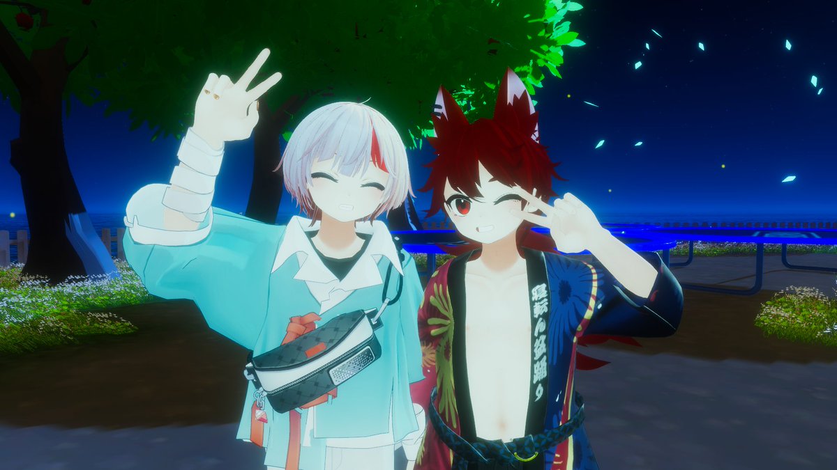 4Isb_VRC's tweet photo. #夜ふかしハオラン部
アフター！
みんなもアフターはほどほどにしようね！ https://t.co/TTLzTrrth3