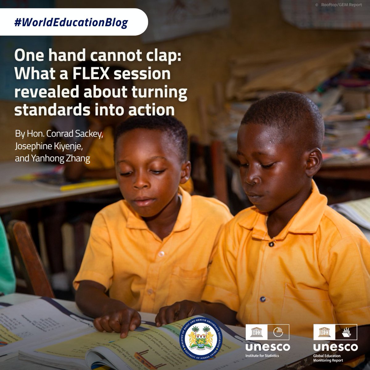 GEMReport's tweet photo. How can African countries turn assessment results into evidence that strengthens global reporting and improves decisions for learners?
This #WorldEducationBlog explores lessons from Ghana, Madagascar and Sierra Leone, drawing on the 2026 #FLEX meeting: https://t.co/fSjBZCg7YK https://t.co/2ZwixjwBkj