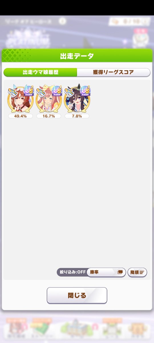 ayuokias's tweet photo. 最後はチケ5枚で3820ptとボコられて28820ptでフィニッシュ🤕
まぁワイもチームもよく頑張った😁
シルバー帯で平均750ぐらいでボコられたと思ったらゴールド帯で平均900ぐらいとマッチング次第でバラつきがデカい…
つまり安定感のない個体しか育成できてないんやろなぁ。
ワイは雰囲気勢エリートやね🤭 https://t.co/GlSKx25jWb