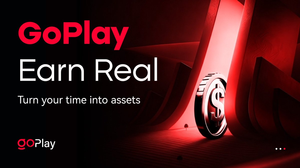 Goplay_web3's tweet photo. In Web2, your time creates value for platforms.

In Web3, it should create value for you.

GoPlay connects Web3 games with the players and communities that bring them to life.

Earn Real.
Turn your time into assets.
The next game starts here.

#GoPlay #GameFi #Web3Gaming https://t.co/l6FTqiKapv