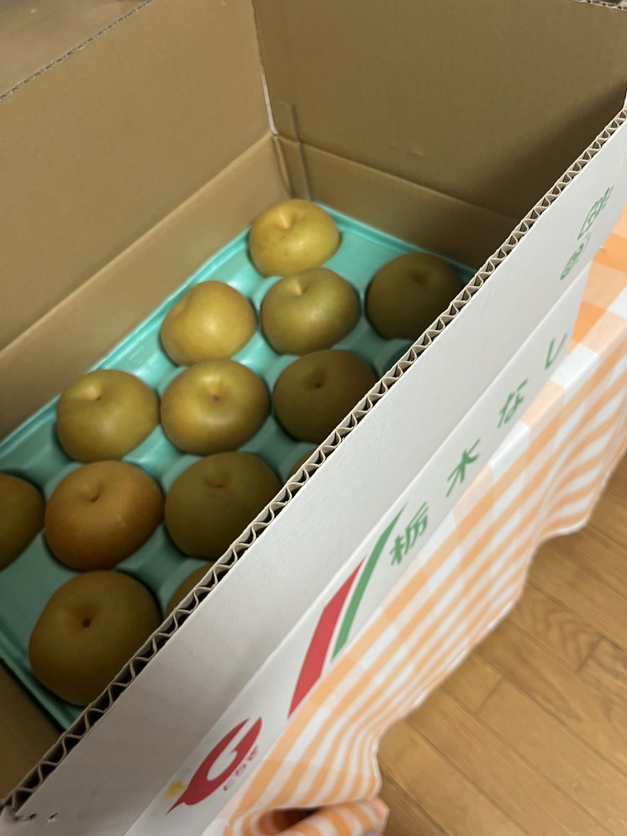 sukai4055's tweet photo. 栃木の梨がたくさん届いたよー。🍐🍐🍐
ありがとう🙏
嬉しい🥰
 #岩村果樹園 https://t.co/rJx6Eewnk0