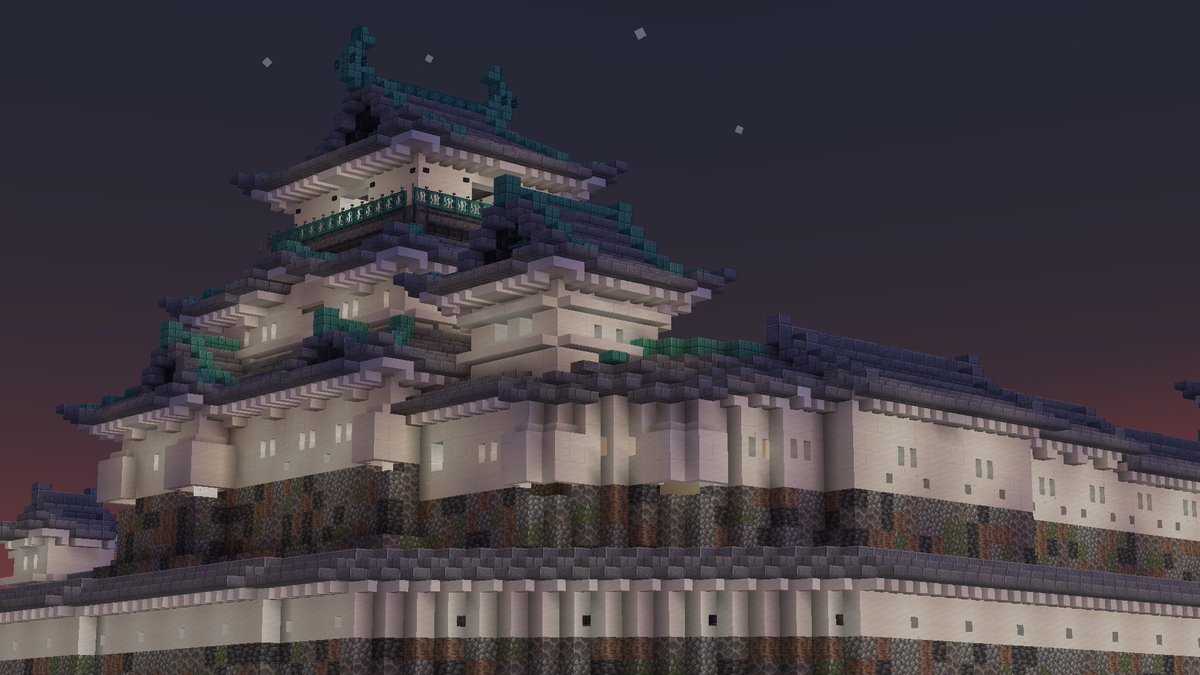 1tYears's tweet photo. 和歌山城天守。
#マイクラ #minecraft建築コミュ #和歌山城 #和風建築 https://t.co/1r6jVEUdUW