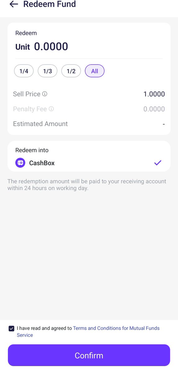 GloriousGod01's tweet photo. If you want to withdraw your money from your mutual funds investment on PalmPay, here is a step by step guide:

- Step 1: Open your PalmPay app and tap on "Wealth" at the bottom centre of your screen.

- Step 2: Tap on "Mutual Funds" and go to your portfolio. Select the mutual fund you want to withdraw from.

- Step 3: Tap on "ARM Money Market Fund". That is the option we have been using on this page.

- Step 4: You will be taken to a page showing your portfolio amount, your quarterly dividend and your total return. At the bottom of that page you will see two buttons: "Redeem" and "Invest." Tap on "Redeem".

- Step 5: Select the amount you want to withdraw. You can choose to redeem 1/4, 1/3, 1/2 or everything. Once you select your preferred amount, enter your PIN to confirm and that is it.

Please note: Withdrawals take up to 24 hours on working days. The money goes directly into your PalmPay CashBox. There is no need to panic if it does not reflect immediately. Just wait and it will be there.

One important reminder: Only withdraw when it is absolutely necessary. Every time you take money out, you are interrupting your compounding. Leave it alone for as long as you can and let it keep growing.

Above all, love God.