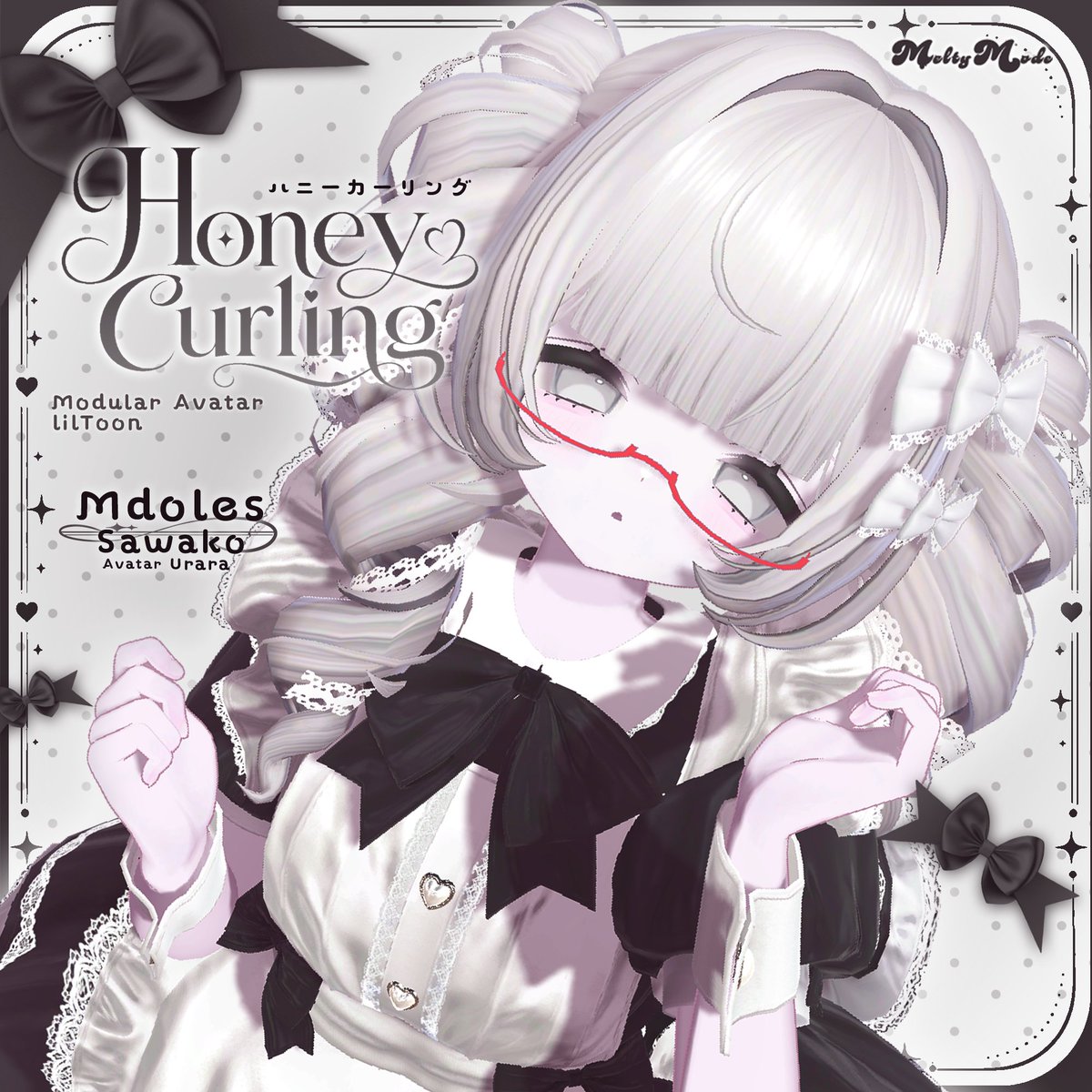 S2__MM_S2's tweet photo. ♡出品♡HAIR♡Honey Curling♡ 

🎁プレゼント企画
このツイートをRP＋フォローしてくださった3名様にプレゼント！

⏰08/19~08/24 18:00 まで !

🔔BOOTHの「スキ」が100増えるごと、抽選人数が1人ずつ増加します🫶

@ OPEN SALE @
 08/19~08/25 
800円->650円

🔗:https://t.co/SbmXAr78fe

#BOOTH_PM #S2_MM_S2 #s2_Melty_mode_s2