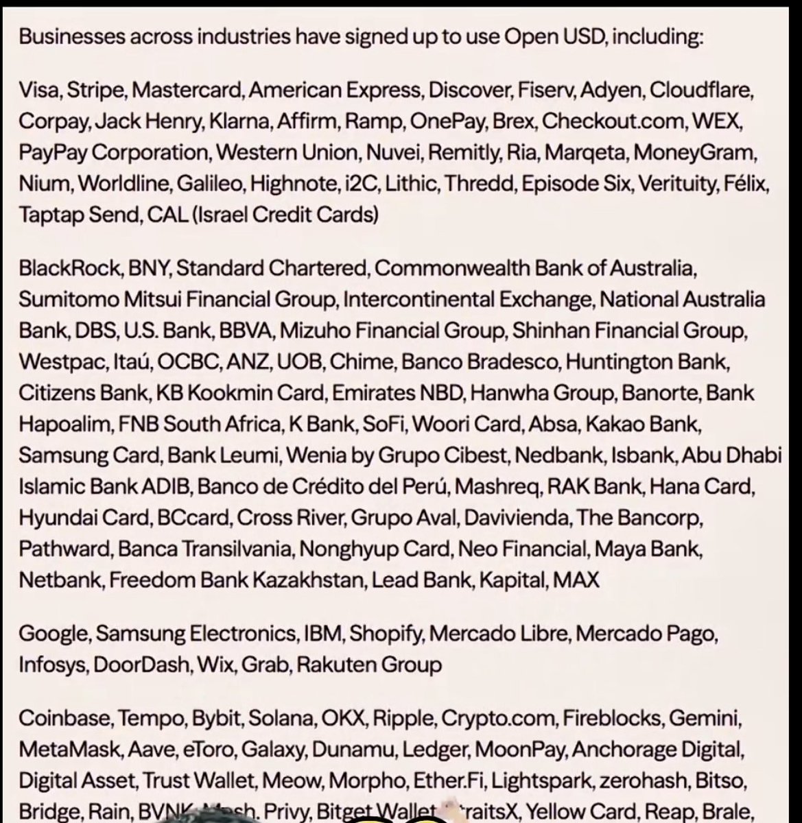 masterdetikal's tweet photo. A finales del 2023 fuimos los únicos en toda Guatemala en decirte que la banca mundial cambiaría a digital y a blockchain 2025 sería el inicio
Los gigantes emitirán sus propias estable coins tu tendrás que comprarlas si quieres comprar y vender en sus redes meta X apple Microsof https://t.co/xlCFabYATS