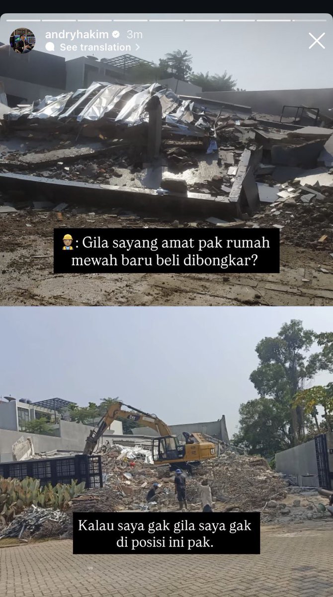 LambeSahamjja's tweet photo. andry hakim margin call kah atau mau bangun rumah baru? https://t.co/S8qc8rjLTK