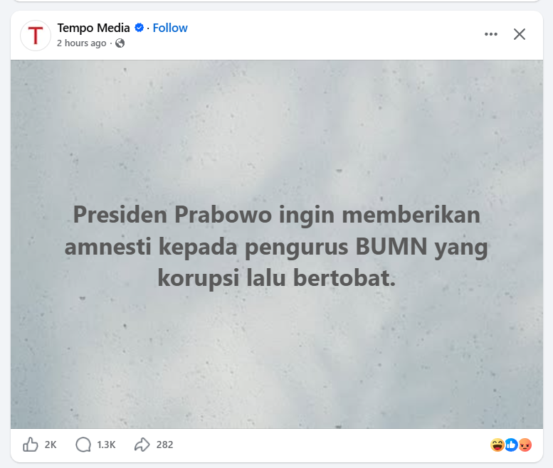 ardisatriawan's tweet photo. Bukan berita timpa.

Asli berita tempo. https://t.co/kG7qQyqhMe