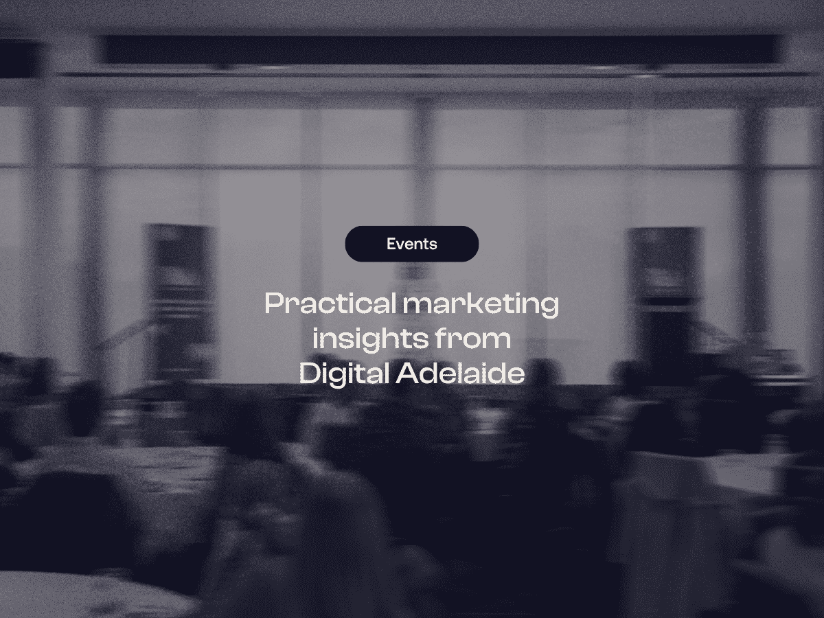 RefuelDigital's tweet photo. It's a wrap on Digital Adelaide for another year, so we wanted to share our final key takeaways from Day 2 of the event.

Take a read and recap on Digital Adelaide for 2026 👇
https://t.co/br7neFyqDi https://t.co/aTtggVRXHI