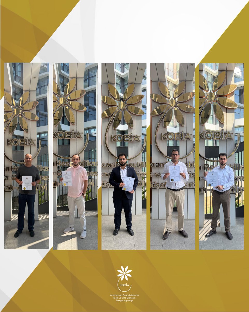 smbgovaz's tweet photo. Kiçik və Orta Biznesin İnkişafı Agentliyinə (KOBİA) #KOB subyektlərindən “Startap” şəhadətnaməsinin verilməsi üçün müraciətlər daxil olmaqda davam edir.
“Startap” şəhadətnaməsinin verilməsi məqsədilə yaradılmış Ekspertlər Şurasının növbəti iclasında daha 16 layihəyə baxılıb və onlardan 10-na müvafiq sənədin verilməsi barədə qərar qəbul edilib.
Ətraflı - https://t.co/O3kEMyEckT
#KOBİA #StartapŞəhadətnaməsi #Startap