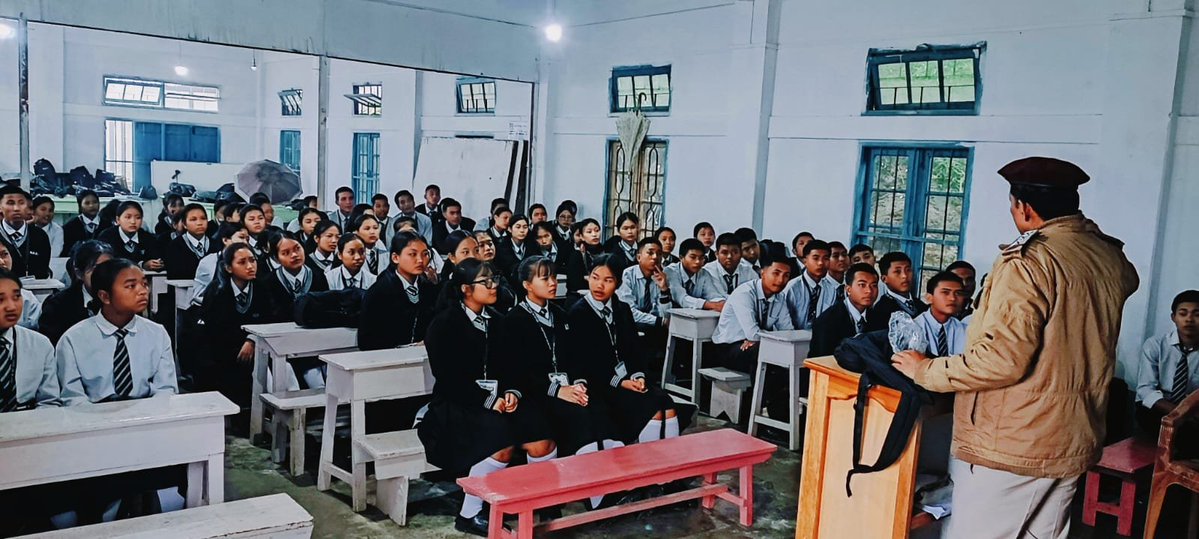 mizorampolice's tweet photo. As part of the ongoing “Special Drives for Narcotics Control”, Siaha District Police organized an Awareness Campaign on Drug Abuse Prevention at Government Higher Secondary School, New Siaha on 18.8.2026. The program was attended by more than 94 students and teachers. https://t.co/In7plvrUFC