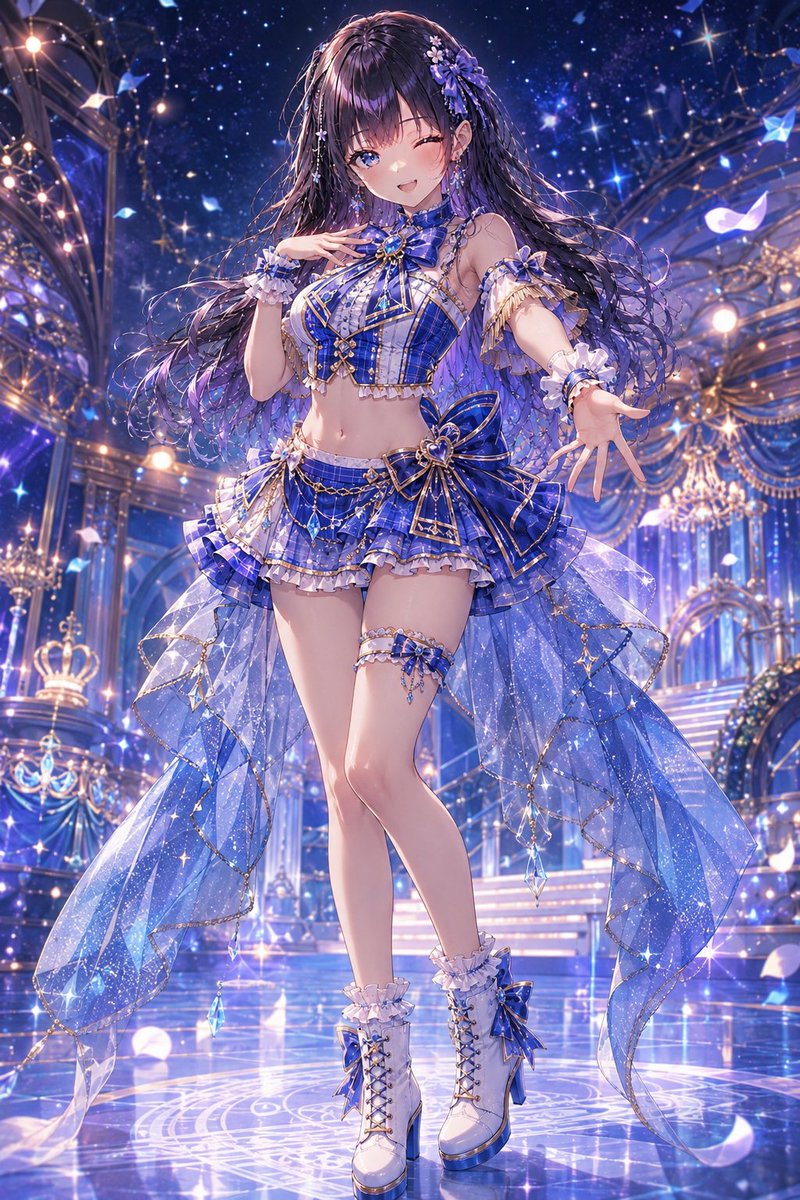pupfess's tweet photo. Hehe how does blue fit her?
#COLORBATTLE #SummerFestival
#MegumixCollection #AlCostumeCreator https://t.co/mdX2UT64v1
