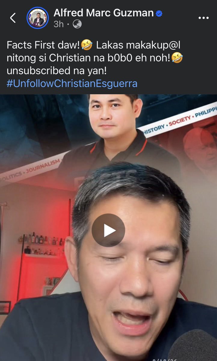 SharmaineKahel's tweet photo. Mga loyalistanga inaaway si Christian Esguerra.
Weak naman talaga si Bongbong Marcos dahil antagal tagal na hindi pa rin maipakulong si Sara, Pulong at Baste. https://t.co/DVs4grPC6a