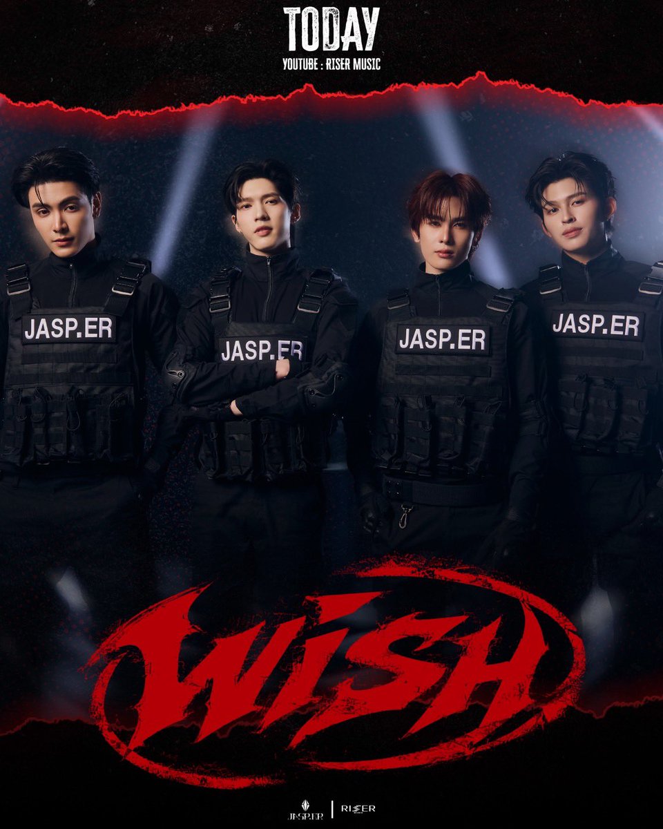 GMMTV's tweet photo. TODAY | 7PM💎
Wish - https://t.co/2l4iPM1Ru1
#️⃣WishJASPERmv

🎬 YOUTUBE : RISER MUSIC
🎧 and available on all streaming platforms

#WishJASPER
#JASPER
#RISERMUSIC 
#GMMTV @JASP_ERofficial @ChenRcj @tnbau1 @Ppsanta @ppnaravit https://t.co/KUWscbPhsT
