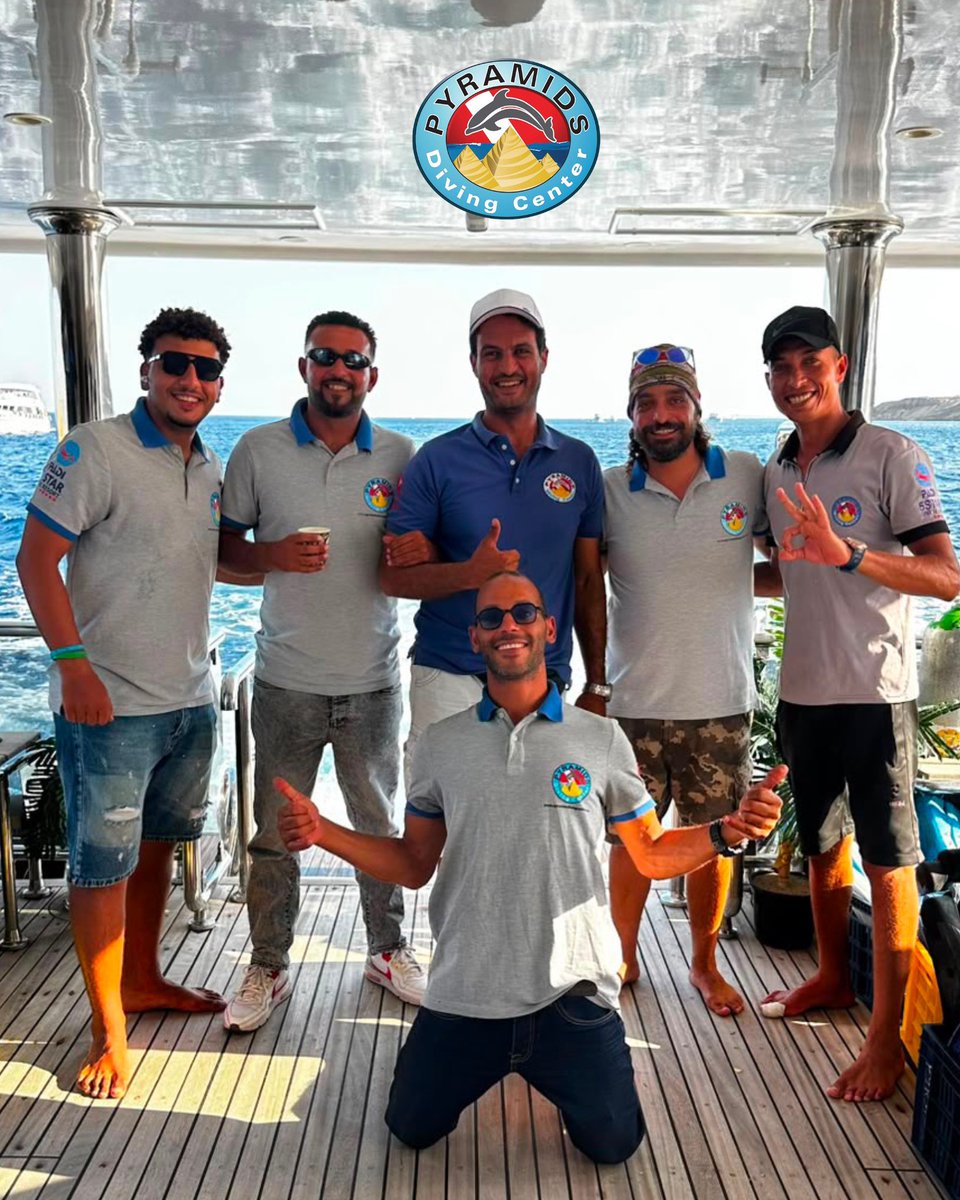 PyramidsDC's tweet photo. 🌊 WELCOME ABOARD! 🤿💙

Book at info@pyramidsdivingcenter.com

WhatsApp +20 112 778 7023 (Italian-English- Spanish)

WhatsApp  +20 115 129 5888 (Russian-English)

https://t.co/0QlcpaGWMb

#PyramidsDivingCenter #RedSeaDiving #SharmElSheikh #DivingEgypt https://t.co/TDBScRM5tg
