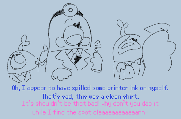 SwampySimpo's tweet photo. i had to add in the dialogue cause i can't cheat with inbetween text like on tumblr ;w; (this ft. Petal, my oc!!!)
#amongusblue https://t.co/mNywKKhDWC