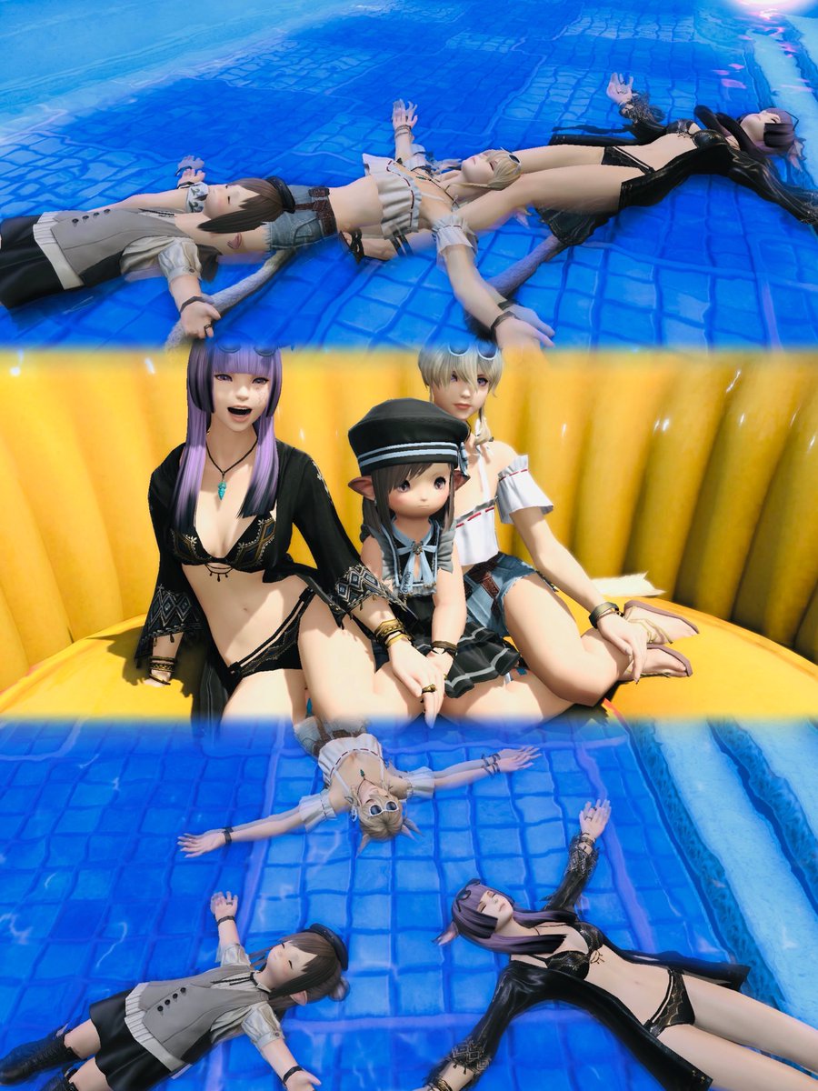 KazuTama_Miqo's tweet photo. ✨🏖️summer memories🏖️✨

🍉ぷち　ろて　タマ🌻

#FF14SS https://t.co/q69AcbxBqk