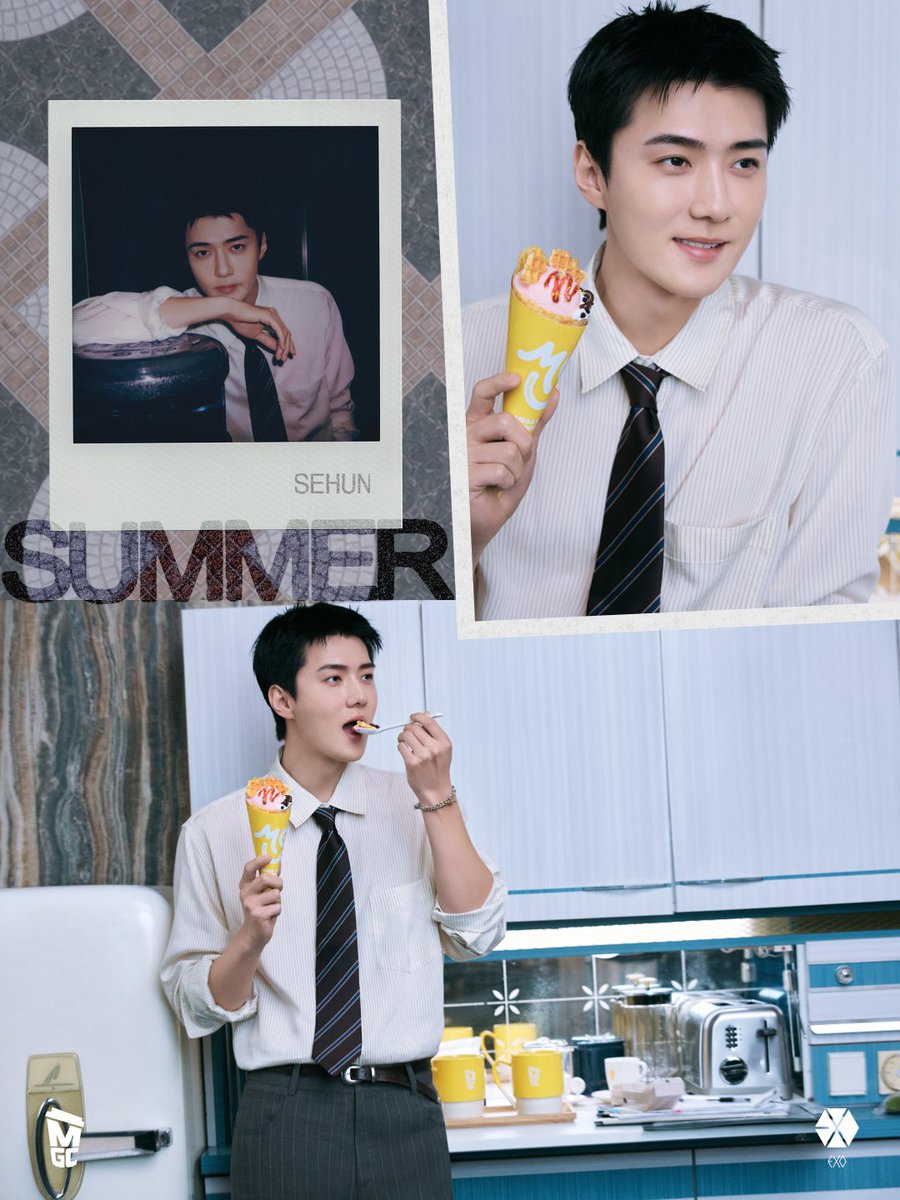 mega_mgc_coffee's tweet photo. 𝐄𝐗𝗧𝗥𝗔𝐎𝗥𝗗𝗜𝗡𝗔𝗥𝗬
( : 𝒔𝒖𝒎𝒎𝒆𝒓 )

방금 출근했지만,
지금 퇴근하고 싶다 ( ᜊº-° )ᜊ

🪫체력 방전된 순간
달콤 충전 전문 요원 세훈이 건네준
치즈케이크 딸기요거트 크레페 🧀

한 입 가득 와앙 먹으면 (*´؂`*) 🍰
달콤하게 회복 완료!

피로 𝙍𝙀𝙎𝙀𝙏!
텐션𝙈𝘼𝙓!
𝐦𝐢𝐬𝐬𝐢𝐨𝐧 𝐬𝐮𝐜𝐜𝐞𝐬𝐬

-
너를 노래해⠀
메가MGC커피⠀
-⠀
⠀
@weareoneEXO #EXO
#메가MGC커피 #메가스테이션