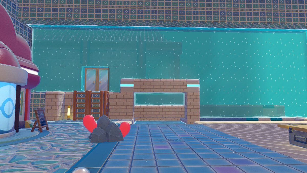 asular6395's tweet photo. ぶくぶくのポケセンのアクセス改善とガラス張りやっと終わった。 https://t.co/r3piestVUb