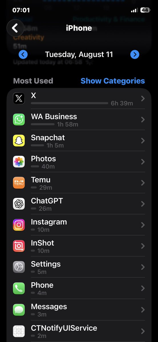 PrettyPee_01's tweet photo. For a while now, I’ve noticed that my data has been finishing ridiculously fast. I’m talking 15GB+ gone before the week even ends. I even subscribed to an “unlimited” monthly plan, and somehow, that one finished too before 2 weeks.🤧🤧

Today, I decided to actually check my data usage, and what I saw shocked me. You might ask, “What exactly are you doing with all that data?” Honestly, I need answers too. 😂

I’m mostly active on X. I use WhatsApp sometimes. I barely use Instagram, and I don’t use Facebook or TikTok anymore. I’m not taking any online classes, and I’m currently not streaming movies or music.

So please, what happens when I actually start my courses? Will I be using 50GB in one day? 😭

@MTNNG, please explain how I managed to use over 30GB in ONE DAY when my main activities were X and WhatsApp.

I’ve seen the inconsistent and outrageous daily data-usage notifications before, but this one is particularly alarming.

I’ve tried reaching Customer Care, but I keep getting stuck before I can speak to an actual agent.

MTN, I genuinely need you to look into this and explain exactly where that 30GB+ went. Because at this rate, I’ll soon need a data budget. 💔