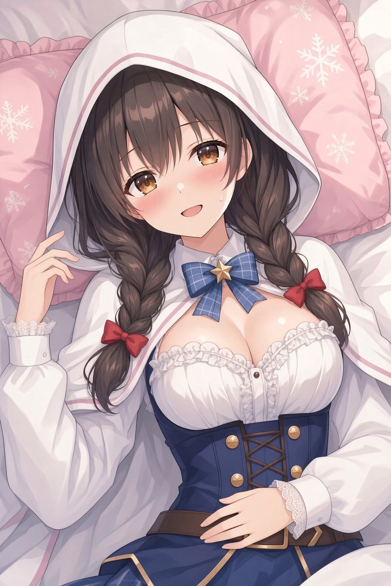 freedom201510's tweet photo. 今日の白ずきんちゃん https://t.co/miECCrFaAo