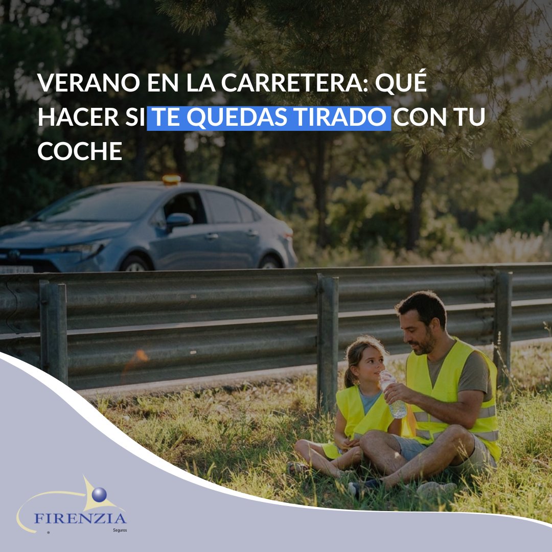SERVISEGUR's tweet photo. 🚗 ¿Te quedas tirado con el coche este verano?

La clave es hacerte visible y mantenerte alejado del tráfico:
⚠️ Luces de emergencia
🦺 Chaleco reflectante
📍 Baliza V-16
🛣️ Aléjate tras la barrera
📞 Asistencia o 112 si hay riesgo

Más en nuestro blog 👉https://t.co/t4471218iz https://t.co/HY0Wka9U0k