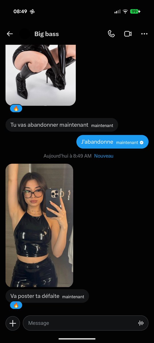 SaeckIO's tweet photo. J'ai perdu en wank face a @Bigbass23440637 https://t.co/ujCRwIy2fU
