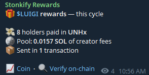stonkifytech's tweet photo. Our first user of stonkify just went live!

Anyone who uses stonkify can be verified in our rewards channel

The flywheel has just begun

https://t.co/r0mnInxF46 https://t.co/P4SJMQzQeM