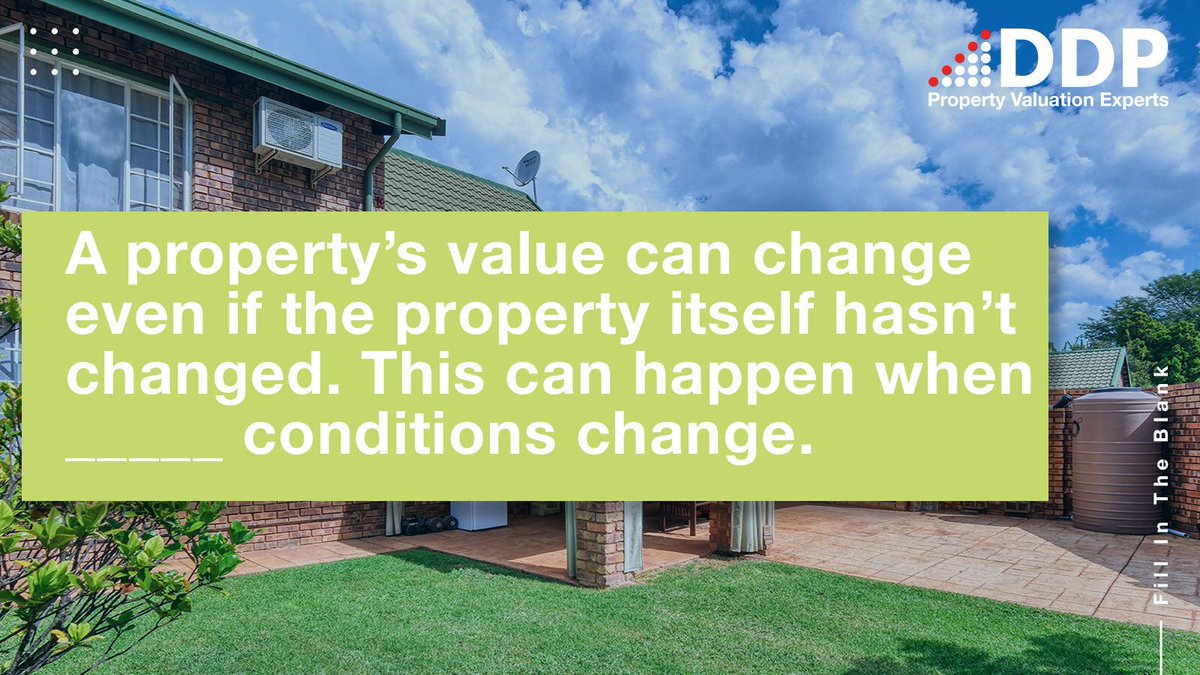 DDP_Experts's tweet photo. Fill in the blank.

#property #valuations https://t.co/OCEJvZgQc0