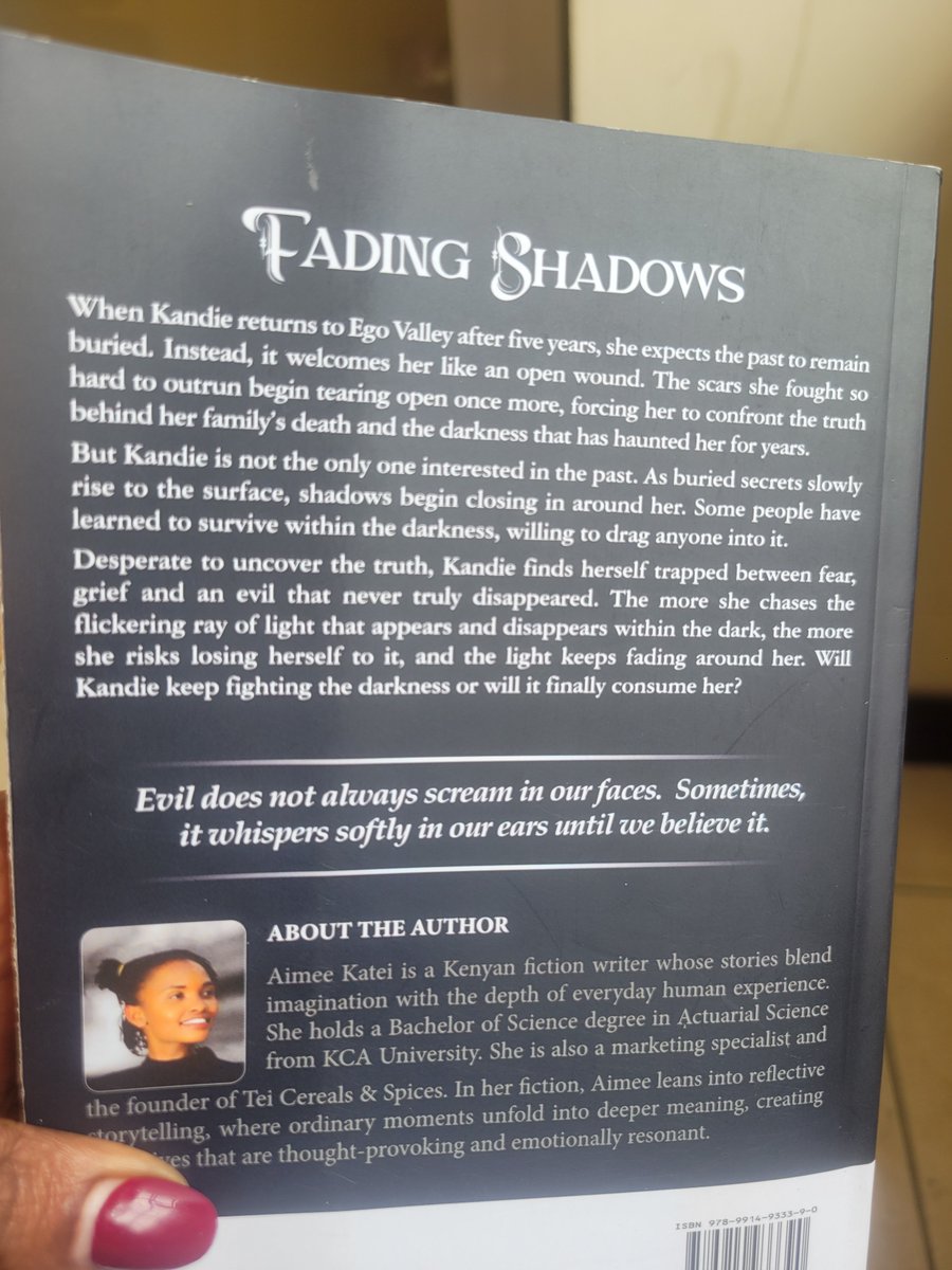 Authorkatei's tweet photo. When the past comes back, do we really get to choose whether to face it?
Step into the world of Fading Shadows and find out. 📖🌑
Available at Nuria book store
https://t.co/KIo3XieON0 https://t.co/b9WBdwGVp6