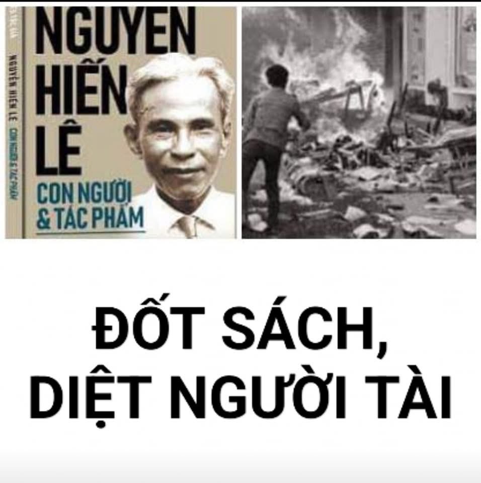 vanthuytranhan's tweet photo. Cách Mạng Văn Hoá
P2: Tại VN

Sự tàn phá văn hóa không dừng lại ở biên giới. Kịch Bản Đốt Sách & Triệt Hạ Trí Thức Tại Việt Nam.

Nhìn lại lịch sử Việt Nam, kịch bản xóa bỏ ký ức và tiêu diệt tầng lớp tinh anh đã diễn ra qua nhiều thảm họa lớn. Trong đó, các chiến dịch bài trừ văn hóa và "đào tận gốc" trí thức giai đoạn sau này đều mang đậm dấu ấn học theo mô hình vô thần cực đoan. 

Đúng như nhà xã hội học Maurice Halbwachs nhận định, mục tiêu tối thượng của việc hủy diệt di sản không chỉ là tiêu hủy giấy mực, mà là triệt hạ Ký ức Tập thể để con người hoàn toàn mất đi thước đo lịch sử. 

Ba Thảm Họa Đốt Sách Vĩnh Viễn Trong Lịch Sử Dân Tộc

Lịch sử dân tộc từng chứng kiến ba lần di sản văn hóa bị san phẳng. Lần thứ nhất vào năm 1407 khi giặc Minh đốt sạch sách cổ, phá bia đá và bắt hàng trăm nghìn nhân tài đưa về phương Bắc. 

Lần thứ hai diễn ra vào năm 1954 khi vô số sách cổ chữ Nho ở miền Bắc bị đem đốt vì khép vào tội "phong kiến độc hại". 

Lần thứ ba là chiến dịch "Bài trừ văn hóa đồi trụy" sau năm 1975, đốt sạch sách báo Miền Nam và đẩy hàng triệu người bỏ nước ra đi, khiến 400.000 người thiệt mạng trên biển — trong đó có vô số trí thức, văn nghệ sĩ ưu tú của đất nước.

Cải Cách Ruộng Đất: Khẩu Hiệu "Đào Tận Gốc" Và 172.000 Nạn Nhân

Giai đoạn Cải cách ruộng đất ở miền Bắc đã triển khai triệt để chiến dịch "Trí, phú, địa, hào, đào tận gốc, trốc tận rễ". Hậu quả là 172.000 người dân bị giết oan uổng, trong đó những trí thức ưu tú, doanh nhân và điền chủ yêu nước lại là mục tiêu bị thanh trừng đầu tiên. 

Bi kịch tiêu biểu là bà Nguyễn Thị Năm (chủ tiệm Cát Hanh Long) — người từng hỗ trợ hàng trăm cân vàng cho kháng chiến từ thời kỳ trứng nước — vẫn bị đưa ra xử bắn công khai, mở màn cho một giai đoạn tiêu diệt tầng lớp tinh anh xã hội.

Đấu Tố Gia Đình Và Sự Tan Rã Của Cấu Trúc Xã Hội Dân Sự

Sự tàn bạo nhất của chủ thuyết đấu tranh giai cấp là nó bước vào tận phòng khách của mỗi gia đình. Giống như cảnh đấu tố đẫm máu trong tác phẩm Trại Súc Vật của George Orwell nhằm gieo rắc nỗi sợ hãi tột cùng, cấu trúc đạo đức bền vững nhất bị đập nát khi trẻ em bị tẩy não để đem chính cha mẹ, ân nhân ra đấu tố, sỉ nhục công khai

Học giả Francis Fukuyama chỉ ra rằng, khi gia đình và lòng tin giữa con người bị phá hủy, xã hội rơi vào trạng thái "nguyên tử hóa" — những cá thể hoàn toàn cô độc, nghi kỵ lẫn nhau và bắt buộc phải bấu víu vào bộ máy cai trị như chỗ dựa duy nhất

Chiến Dịch "Ba Hủy" (1978) Và Cuộc Thảm Sát Di Sách Miền Nam

Theo ghi chép của nhà giáo Nguyễn Hiến Lê, sau năm 1975, chính quyền áp dụng triệt để chỉ thị "Ba hủy": hủy sách phản động, đồi trụy và lạc hậu. Toàn bộ tác phẩm văn học, sử, địa, luật, kinh tế, thơ Cao Bá Quát, Nguyễn Du, các bản dịch Lê Quý Đôn, Truyện Kiều, Chinh phụ ngâm cho đến hàng loạt công trình nghiên cứu vô giá của Nguyễn Hiến Lê (Lịch sử văn minh Ấn Độ, Trung Hoa, Ả Rập, Kinh Dịch...) đều bị tiêu hủy. 

Đúng như câu nói trong “1984”: "Kẻ nào kiểm soát quá khứ, kẻ đó kiểm soát tương lai", việc xóa bỏ sách vở thực chất là hành vi tước đoạt khả năng suy ngẫm và so sánh của cả một thế hệ.

Hậu Quả Của Một Hệ Thống Giáo Dục Lệch Lạc Và Nhồi Sọ

Sự tiêu hủy di sản đã để lại một thế hệ bị triệt hạ tư duy tự do. Một cán bộ thời đó từng cay đắng thú nhận: "Càng học càng ngu. Thầy ngu thì làm sao trò không ngu? Nhồi sọ quá thì làm sao không ngu?"

Khi tri thức bị đốt sạch, trí thức bị dập tắt và văn hóa bị bào mòn, hậu quả cu��i cùng là tạo ra những thế hệ tổn thương trong tâm hồn, đánh mất niềm tự tôn nguồn gốc dân tộc để trở thành những "công dân vô căn cước" ngay trên chính quê hương mình.