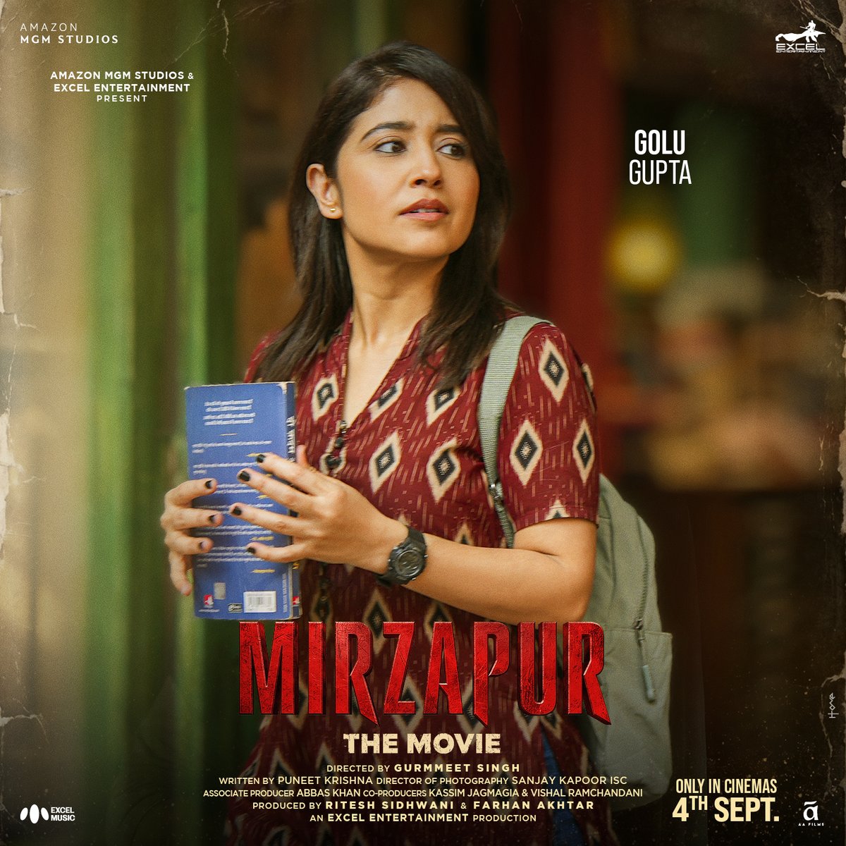 excelmovies's tweet photo. Golu Gupta, ab bade parde par. #MirzapurTheMovie, in cinemas on 4th September.
Watch #MirzapurTheMovie only in cinemas in Hindi & Telugu.

गोलू गुप्ता, अब बड़े पर्दे पर। #MirzapurTheMovie, 4 सितंबर को सिनेमाघरों में।
#MirzapurTheMovie को सिर्फ सिनेमाघरों में हिंदी और तेलुगु में देखें।

ఇప్పుడు గోలూ గుప్తా - వెండి తెరపై. #MirzapurTheMovie, మీ అభిమాన థియేటర్లలో, సెప్టెంబర్ 4నుంచి 
#MirzapurTheMovie హిందీ మరియు తెలుగు భాషల్లో, మీ అభిమాన థియేటర్లలో మాత్రమే.

@battatawada #AliFazal @TripathiiPankaj @divyenndu #JitendraKumar @ravikishann @nowitsabhi @RasikaDugal @ShriyaP @HarshitaGaur12 @sushant_says @ItsMohitMalik #SheebaChadha @rajeshtailang #KulbhushanKharbanda @sonalchauhan7 @thepramodpathak @AnangshaB  #PrashansaSharma @gurmmeet #PuneetKrishna @ritesh_sid @FarOutAkhtar @J10kassim @vishalrr #AbbasKhan #SanjayKapoor @AMZMGMstudiosIN @excelmusicrec @AAFilmsIndia