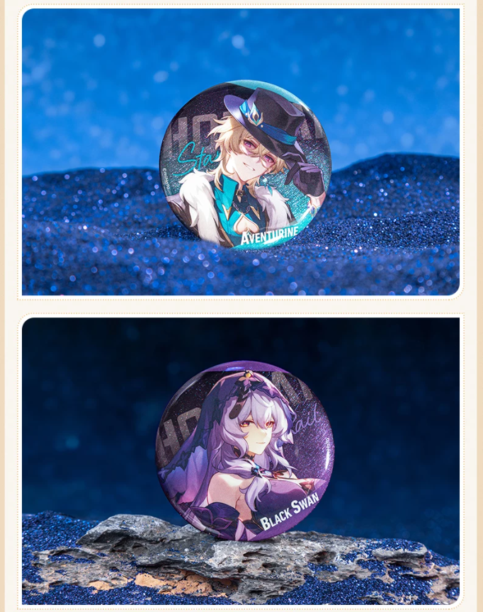 MinbooBecoFun's tweet photo. ＼✨お気に入りのキャラクターを見つけよう！／

『崩壊：スターレイル』星間旅行シリーズの缶バッジ、現在在庫あり✨

刃、景元、羅刹、幻朧、符玄、彦卿、御空、停雲、銀狼、飛霄、丹恒・飲月、三月なのか（巡狩）など、全12キャラクターをラインナップ！

🌟 お気に入りのキャラクターをバッグやポーチに付けて、推し活を楽しむのはもちろん、
コレクションとして飾るのにもおすすめの缶バッジです🎀
「このキャラクターが好き！」
「星間旅行シリーズを集めたい✨」
そんな方はぜひチェックしてみてください👀

現在、対象商品はお得なセール価格で販売中！
220円～／最大50%OFFでお求めいただけます✨

さらに今なら、リニューアル記念キャンペーンも開催中🎉
🎁 初回購入なら金額を問わず送料無料
💝 まとめ買いで最大2,000円OFF

初回送料無料クーポンコード
RENEWAL2026
📅 キャンペーン期間：8/18（火）～8/31（月）

気になるキャラクターがある方は、
ぜひこの機会にMinbooオンラインショップをチェックしてください🛒

▼商品はこちら
https://t.co/dEA7LQ7Ze5

#崩壊スターレイル #崩スタ #崩壊スターレイルグッズ #Minboo