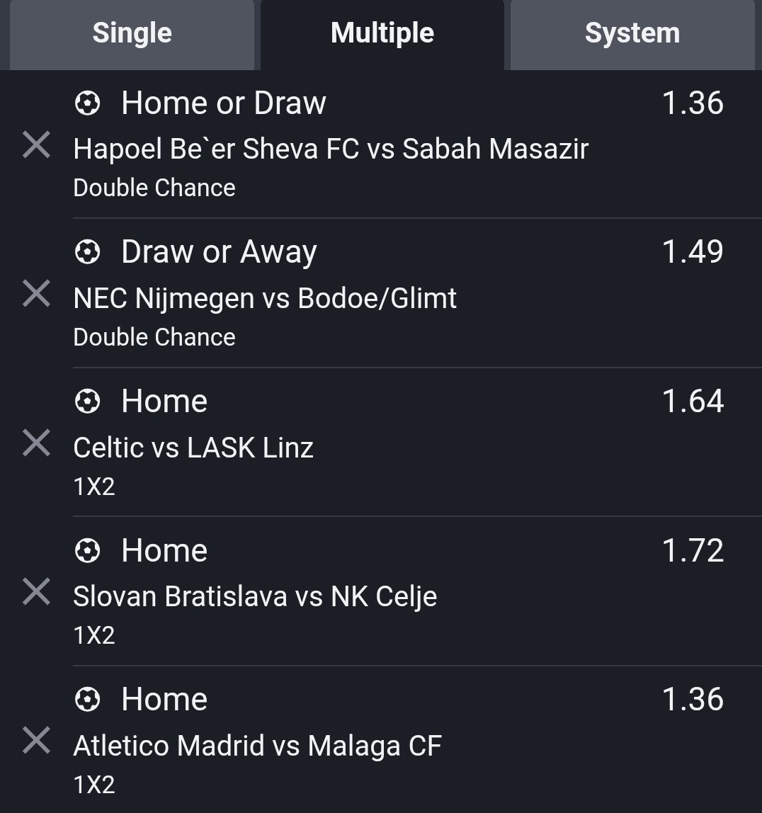 Every2hingfball's tweet photo. SportyBet code in the comments section. 
Edit to your taste. 
Good luck 👍 https://t.co/CEbErAgsRb