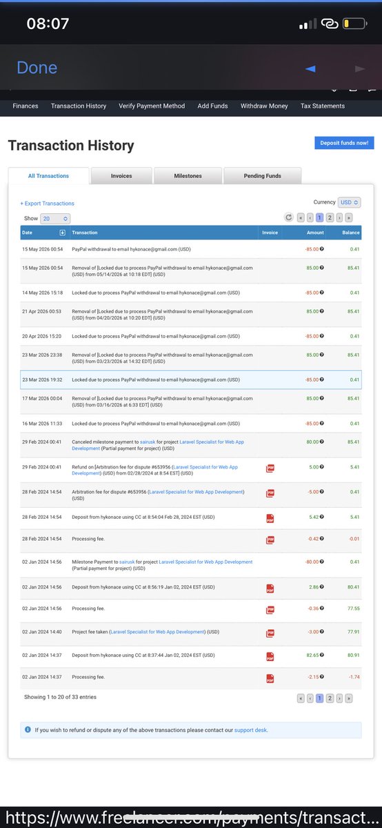 Iykech's tweet photo. @freelancer I have explained countless times to your support team that I have not received my $85, yet it’s showing withdrawn. Refund my $85 my @PayPal is verified https://t.co/pWWUnnM1oT
