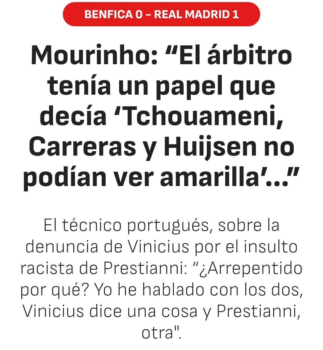 Sakai967's tweet photo. Recordemos que el Madrid ha fichado a un entrenador que esta misma temporada decía que el árbitro tenía apuntado no amonestar a los jugadores del Madrid. Son un puto circo 😂 https://t.co/OXx6P318pw