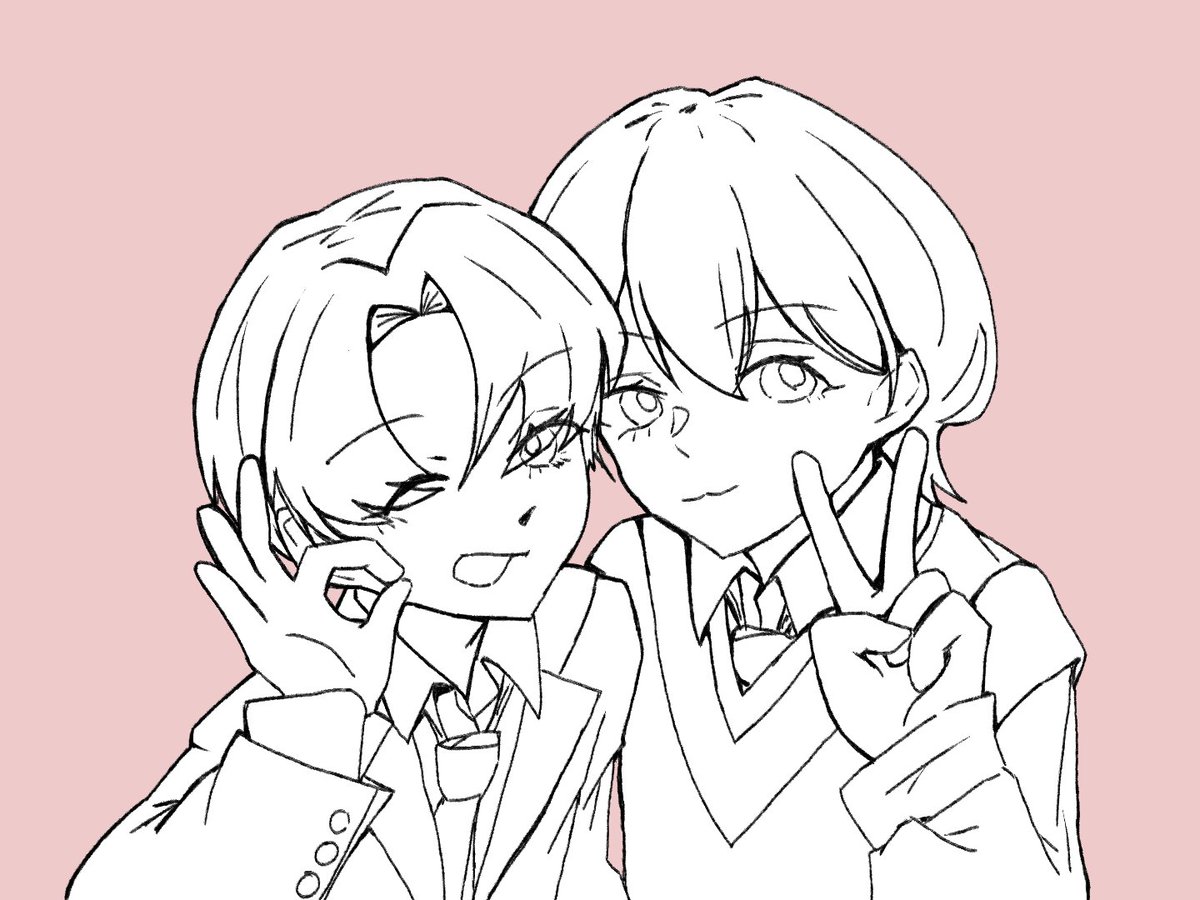 Melvilla_'s tweet photo. しゅんはが˶>ᗜ<˶ https://t.co/GnR9NrHuV1