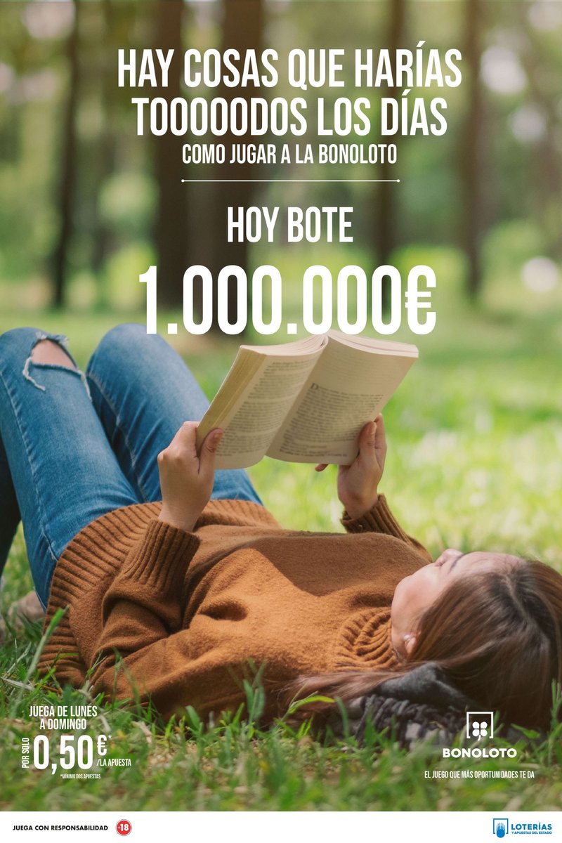 La2deTelde's tweet photo. Bote de la bonoloto para hoy. https://t.co/VIhO1cQ5Ym