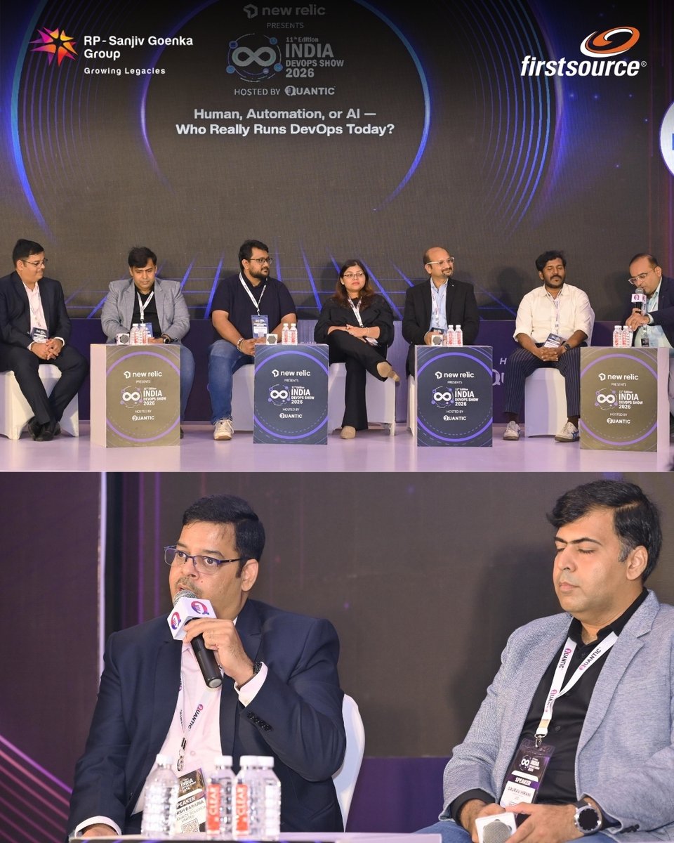 firstsource's tweet photo. Manish Bararia, SVP and Global Head, Platform Engineering, Fintech at Firstsource, has been named 'Technology Leader of the Year (Business Process Management)' at the 11th Edition India DevOps Show 2026 in Mumbai.
#DevOps https://t.co/Kd6S1t4lvU