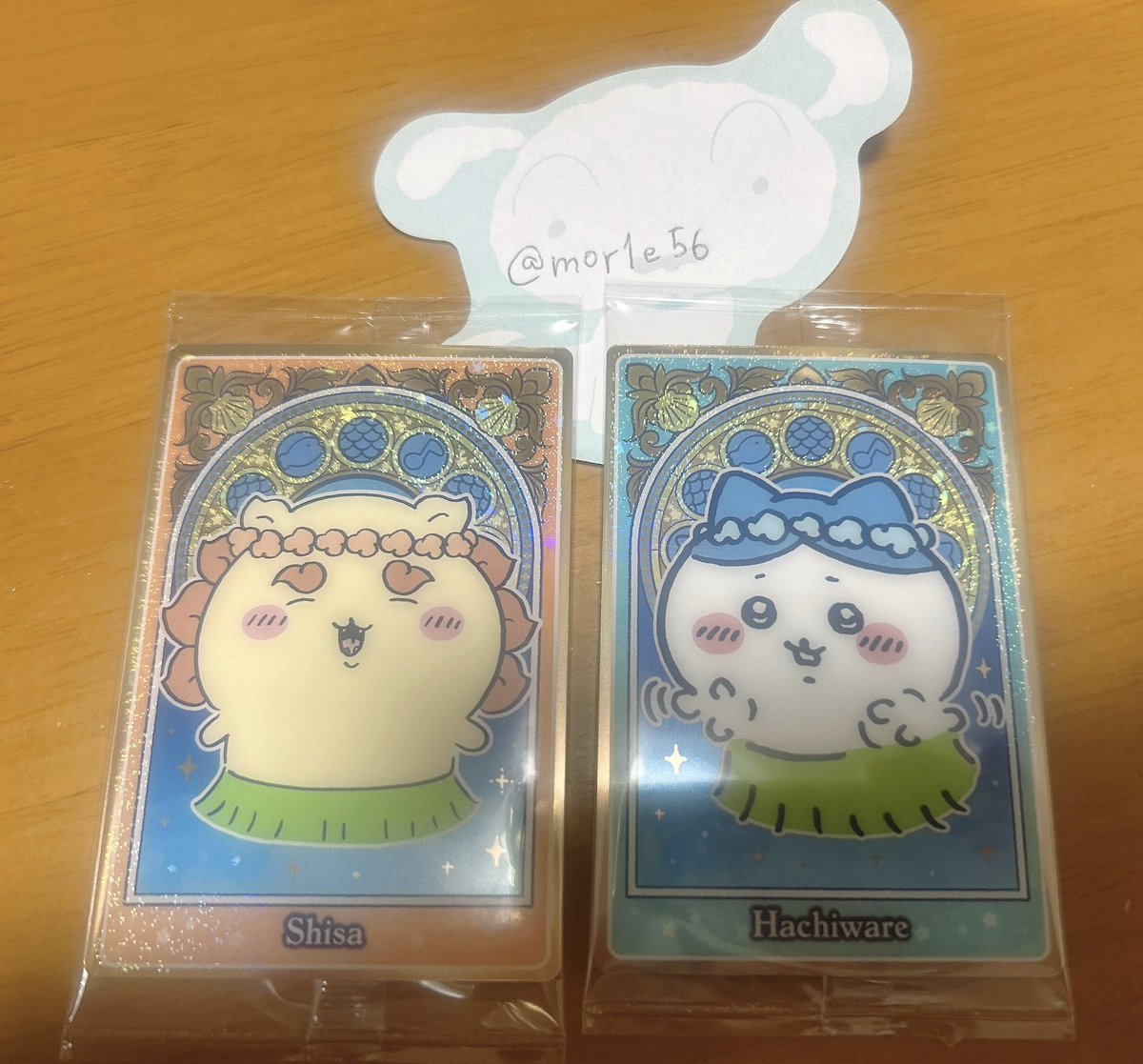 mor1e56's tweet photo. 【交換】映画ちいかわ 人魚の島のひみつ ウエハース

譲⇨ハチワレ���シーサー（1枚目の画像）

求⇨ちいかわ、ちいかわ島二郎、ちいかわハチワレ、ちいかわうさぎハチワレ（2枚目の画像）

郵送での取引を希望します。

検索からでもお気軽にお声かけ下さい🙂‍↕️

#ちいかわ   #ウエハース　#交換 https://t.co/stYTxgPczJ
