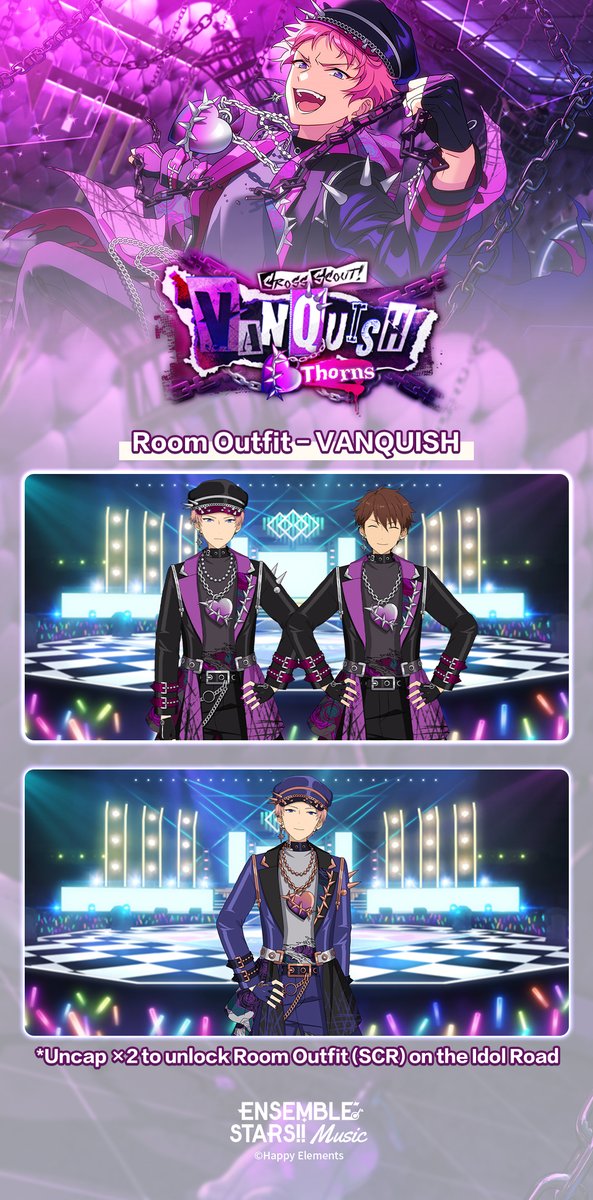 enstarsmusic_EN's tweet photo. 📝Outfit Information

⭐️5 [Attainment VANQUISH] Shu Itsuki
MV Outfit attached: VANQUISH

For details, please check the images below. https://t.co/pv9CCcWH42
