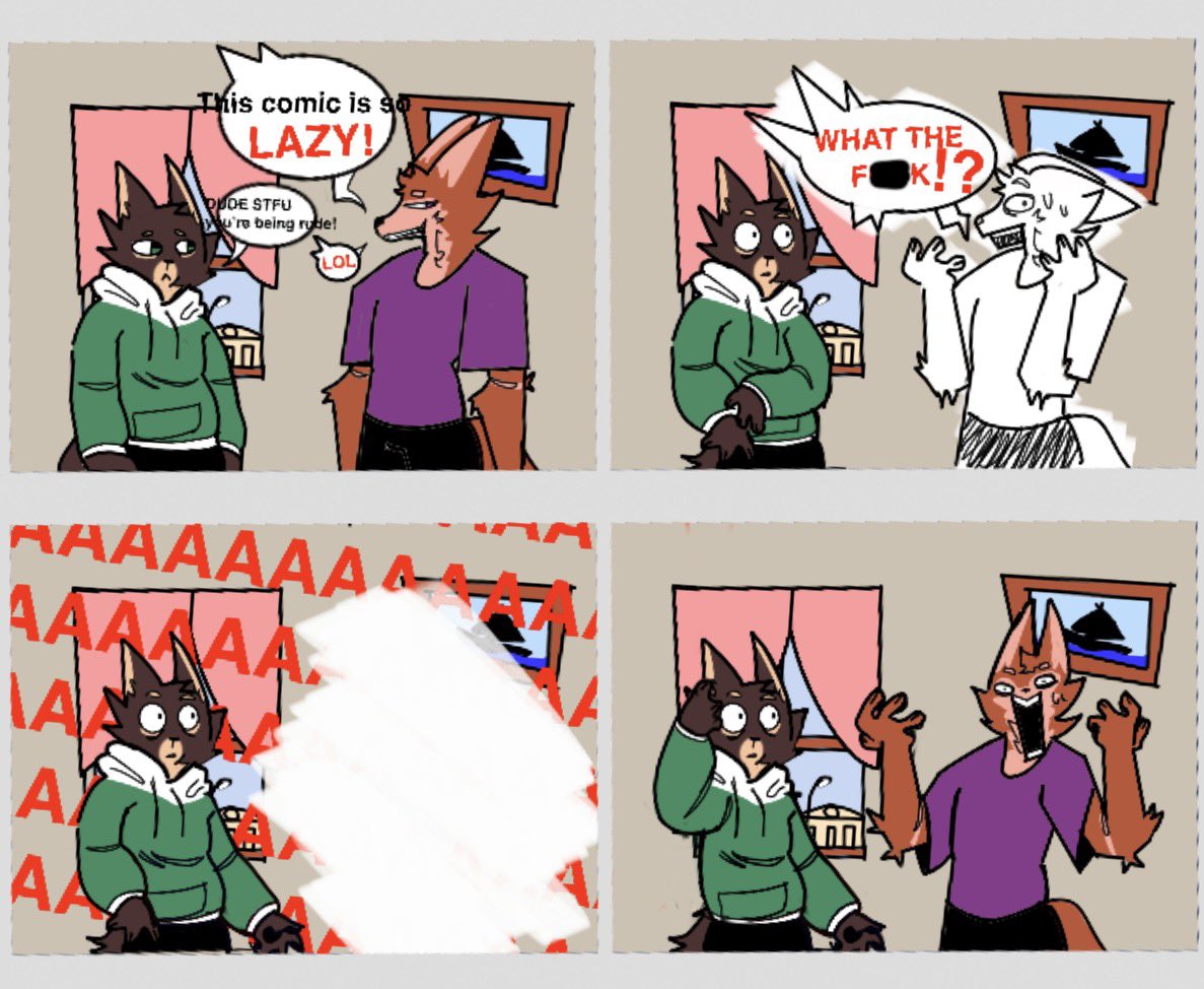 halledrawer's tweet photo. Comic strip it’s not good https://t.co/pswOYBzPzR