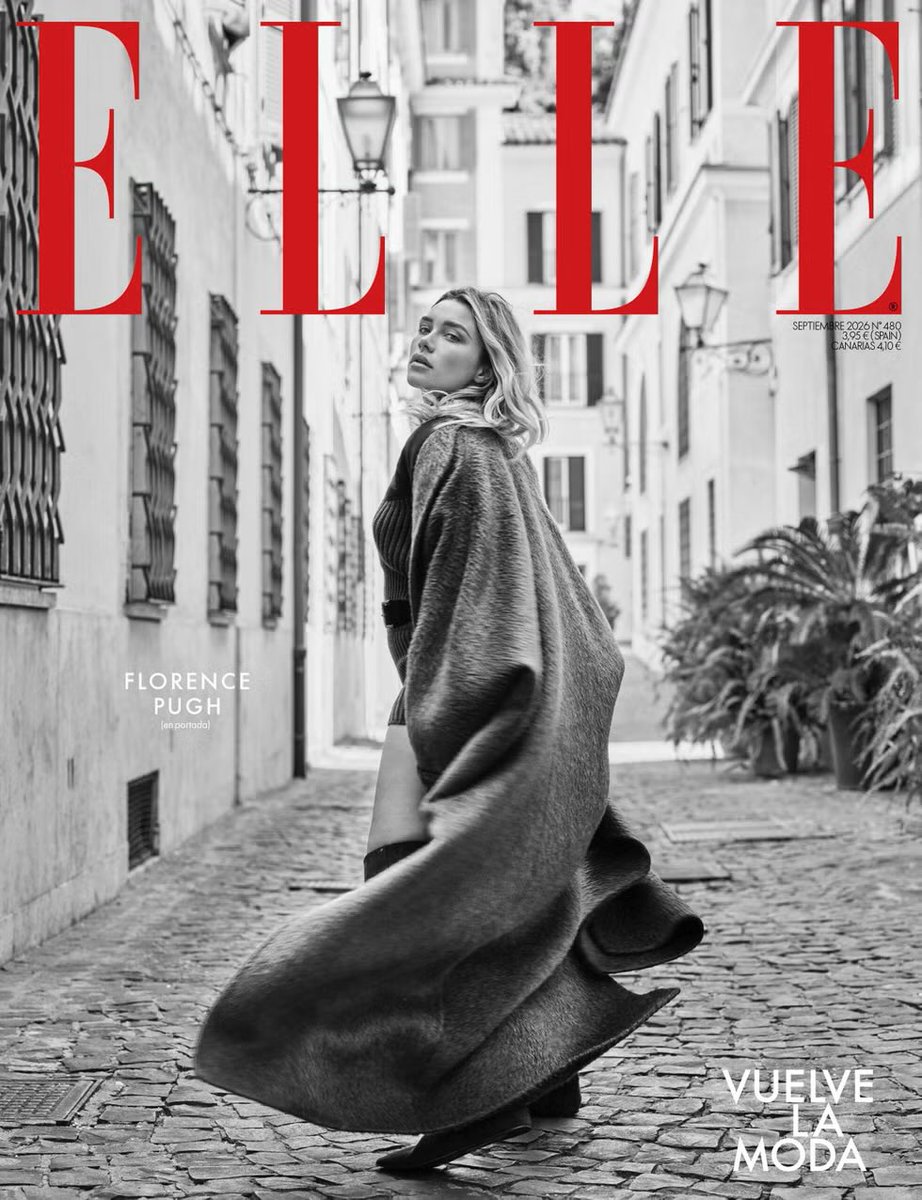 _filmcrave's tweet photo. Florence Pugh covers the latest issue of ELLE Spain Magazine. 

📸 Mariano Vivanco https://t.co/E3tkxqEmaW