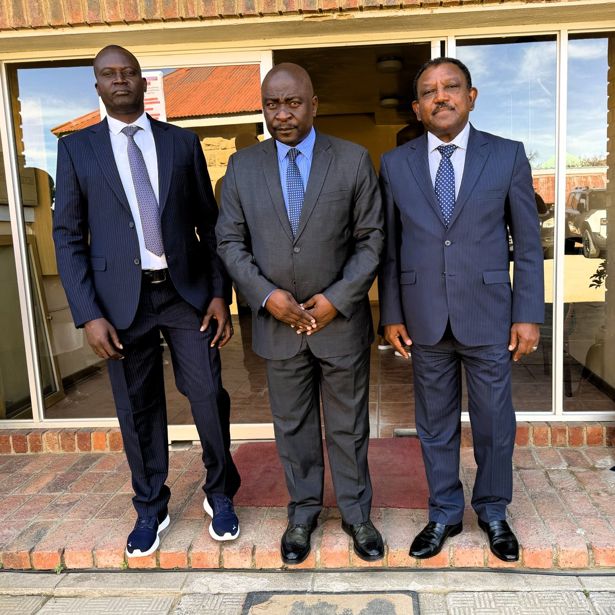 IAEATC's tweet photo. 🇱🇸This week in Lesotho, @IAEAorg is reviewing progress under the technical cooperation programme and discussing priorities to enhance the use of nuclear science with the Ministers of Energy and Mining, Agriculture, Food Security and Nutrition, Health and Environment and Forestry. https://t.co/ZqZxLSYGga