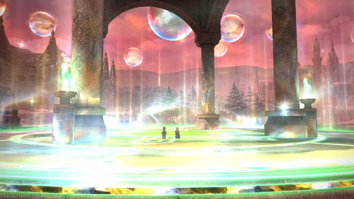 Y_F_FF14's tweet photo. ふたりで魔の塔クリアできたー！✨ https://t.co/rkBHUHsr3v